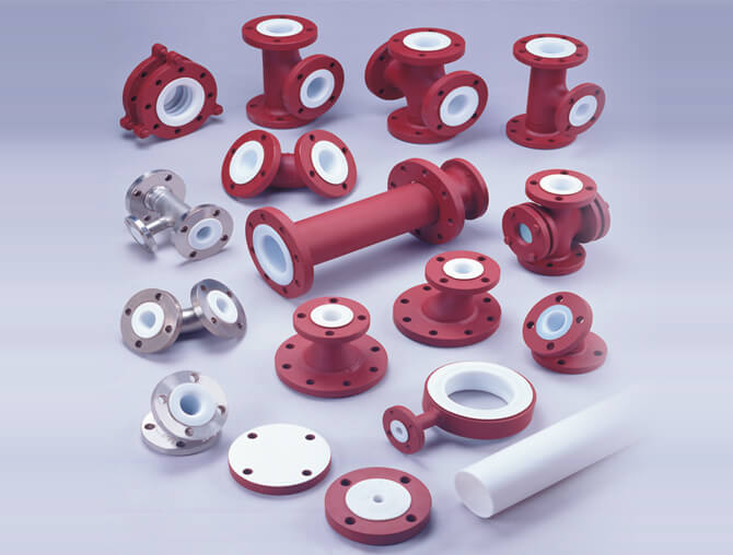 TEFPASS® 內襯直管與管件 (PTFE/M-PTFE)